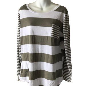 Long Sleeve Striped Top